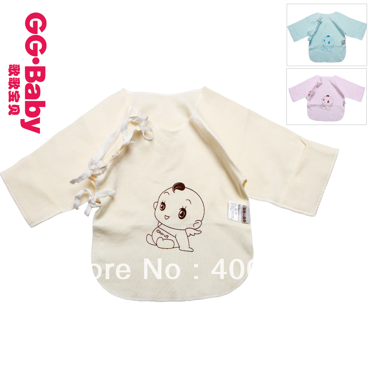 free shipping 299 50 baby 100% cotton baby clothes baby long-sleeve undershirts  BSY1201