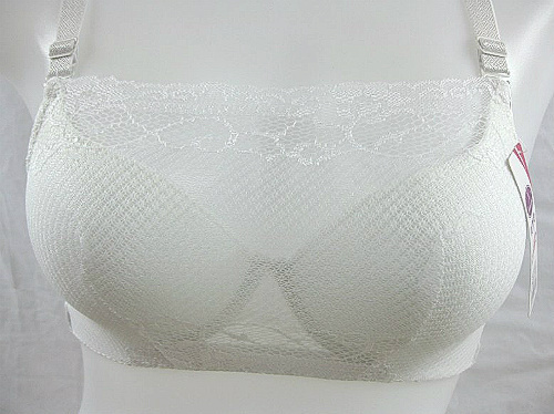 Free shipping 3 breasted tube top bra design pure fashion bra push up bra