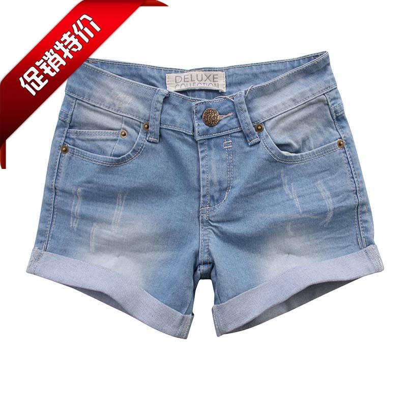 Free shipping 3 summer 2012 women's jeans female denim shorts female shorts female denim shorts female