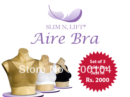 Free Shipping 300pcs Slim N life Aire Bra As Seen On Tv Aire Bra (Packing Gift Box)