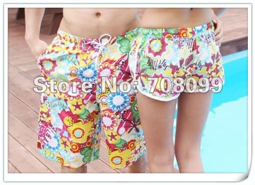 Free shipping  30sets/lot  2012 Men and women Swim Surfing Board  Beach Shorts    Hot Sales