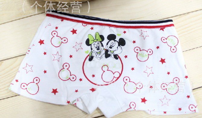 Free Shipping 36pcs/lot printing and animation boy / girl underwear Children's briefs & boxer shorts