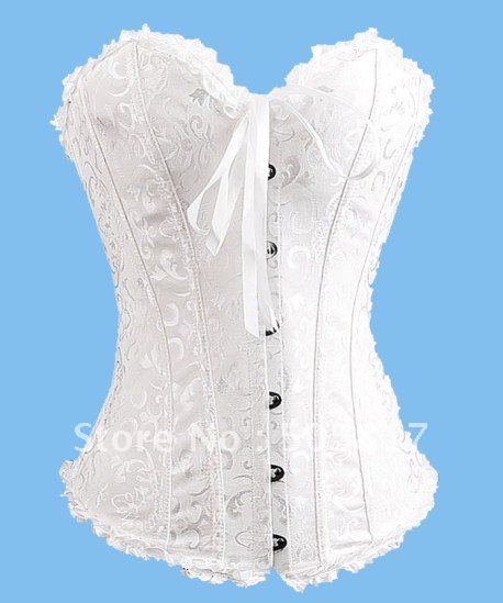 free shipping  3pc/lot  strapless under bust corset gothic, boned satin corset body shaper     S/M/L/XL/XXL       MZ2195