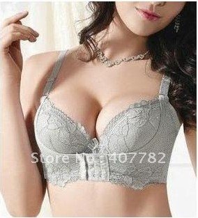 Free shipping 3pcs/lot,Sexy push up bra size B,Gel Padded/Massage Magic bra,Lady lace bra