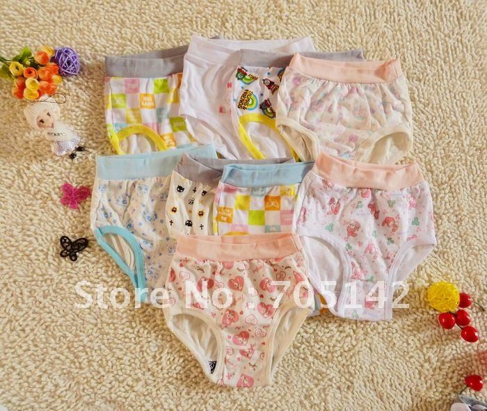 Free shipping!!! 4-8 years old children Panties, pure cotton print kids/girls/boys underwear panty/panties, a lot designs