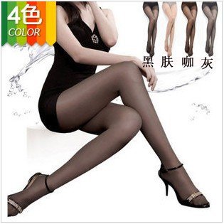 Free shipping 4 colors high quality wrap core silk women's tights stockings pantyhose, consumer pack