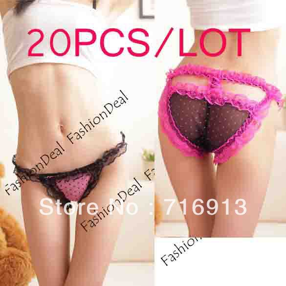 free shipping 4 colors lace sexy underwear sexy ladies panties tie lace briefs 20pcs/Lot 9245