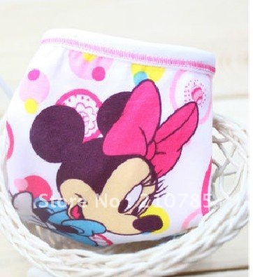 Free Shipping 48pcs/lot cartoon Mickey pattern 100% cotton girl underwear child briefs & boxer shorts EXCELLENT quality!