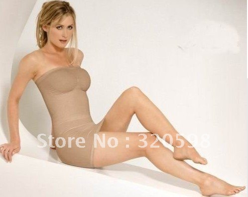 Free Shipping 50pcs/lot Magic Slim N Lift Skirt As Seen On TV Strapless Body Shaper Magic Skirt Shapewear