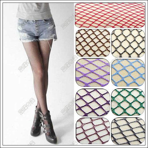 FREE SHIPPING: 50pcs/lot Mix wholesale colorful Pantyhose, fishnet pantyhose, Sexy Leggings,Stockings