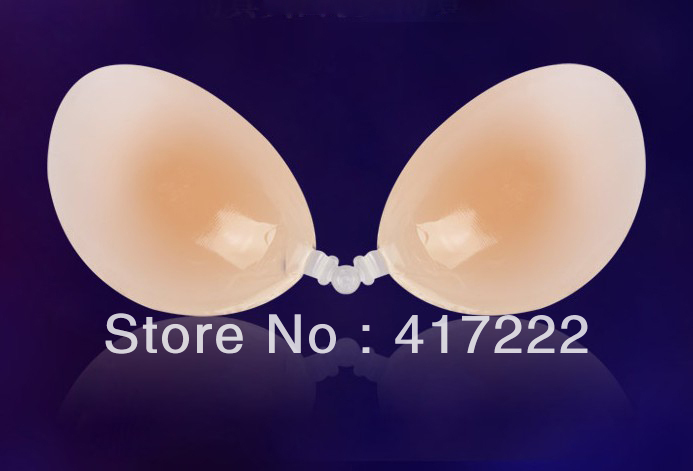 Free Shipping!5pair/lot Sexy Invisible Bra Self-Adhesive Strapless Silicone Breast Bra Size A B C D