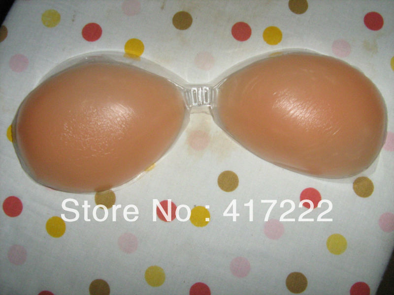 Free Shipping!5pair/lots Silicone Adhesive Stick On Gel Push Up Strapless Backless Invisible Bra