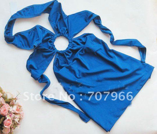 free shipping 5pcs blue skirt the sexy lingerie  dress uniform temptation pyjamas sets