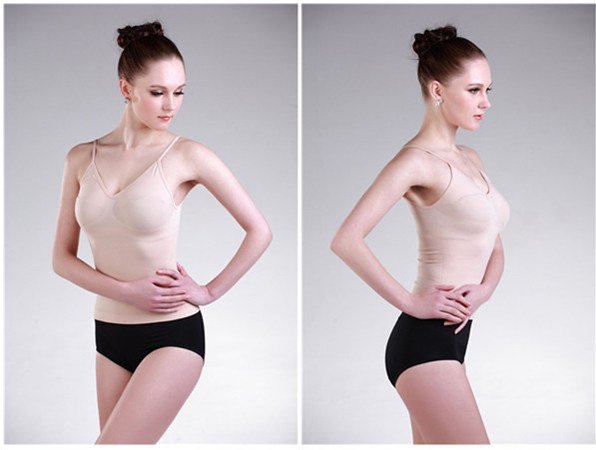 Free shipping &5pcs/lot,slimming clothes, sexy,slimming suits Body Shaping clothing NY006,black/Beige