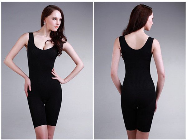 Free shipping &5pcs/lot,slimming clothes, sexy,slimming suits Body Shaping clothing NY017,black