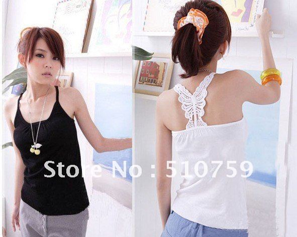 Free Shipping 5Pcs Womens Ladies Sexy Fashion Cotton Camisoles & Tanks jhjb