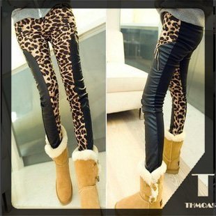 free shipping 5pics/lot - Leopard .generic.skin.Bottom pants.Show thin.womens adulst.one size