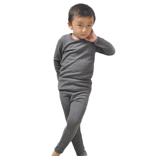 Free Shipping 70 2012 autumn children's clothing male child female child autumn and winter thermal underwear set plus velvet