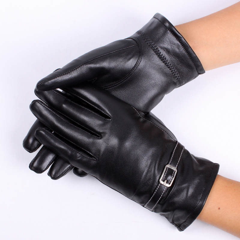 Free shipping 800 sheepskin gloves autumn and winter 2012 women's cold thermal plus velvet genuine leather gloves