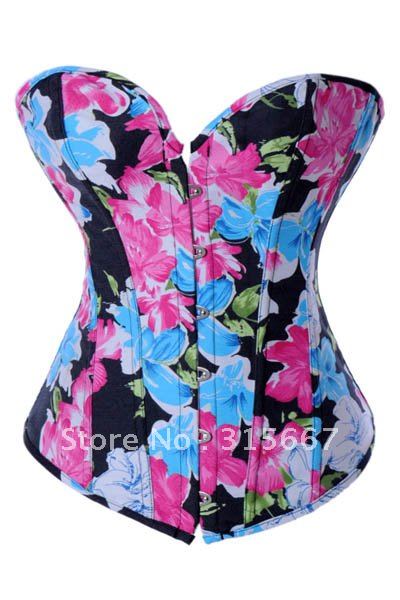 free shipping a set corset wholesale , body shaper new demin Corset and bustier ,lingerie sexy HFA4203