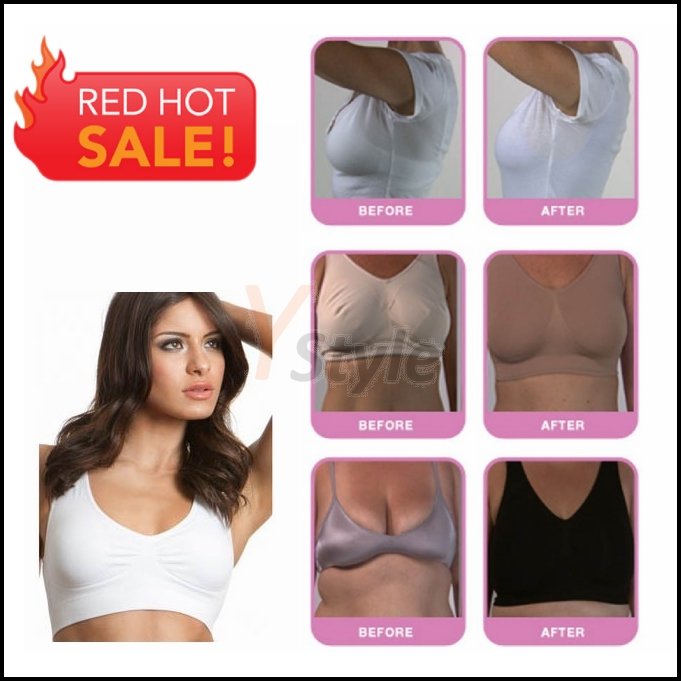 Free Shipping AHH Bra 3pcs Box for Christmas Gifts, Seamless AHH Bra Same as Seen On TV