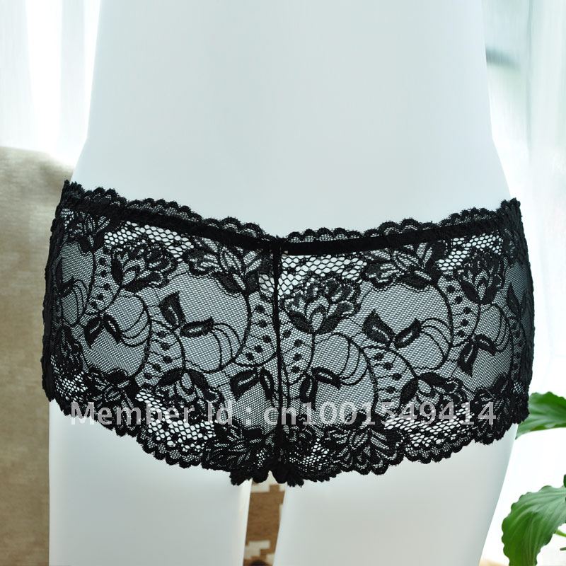 Free shipping Alice Emma  Candy color lace sexy sweat absorbing slim hip quality legging panties trunk