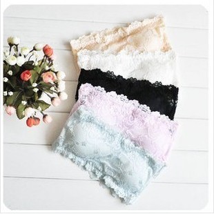 free shipping All-match lace decoration two ways belt pad multicolor shoulder strap tube top shoulder strap 881