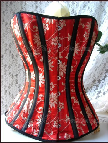 Free shipping Annzley royal tiebelt corset red bag Layers cummerbund c350113