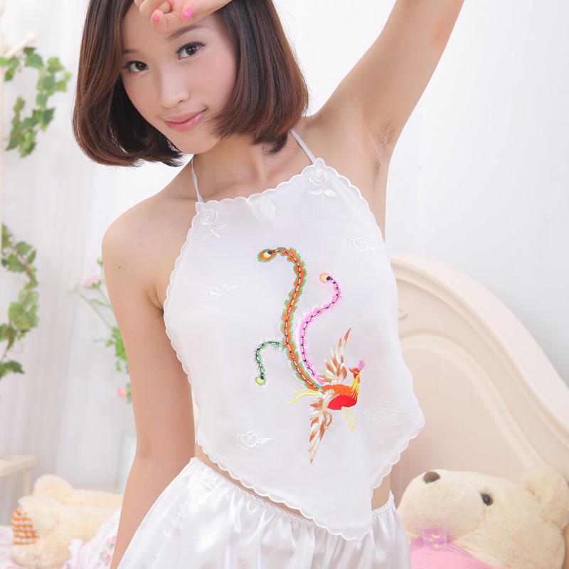 Free shipping Apron women's lounge chiffon sexy sistance bellyached underwear tube top 006