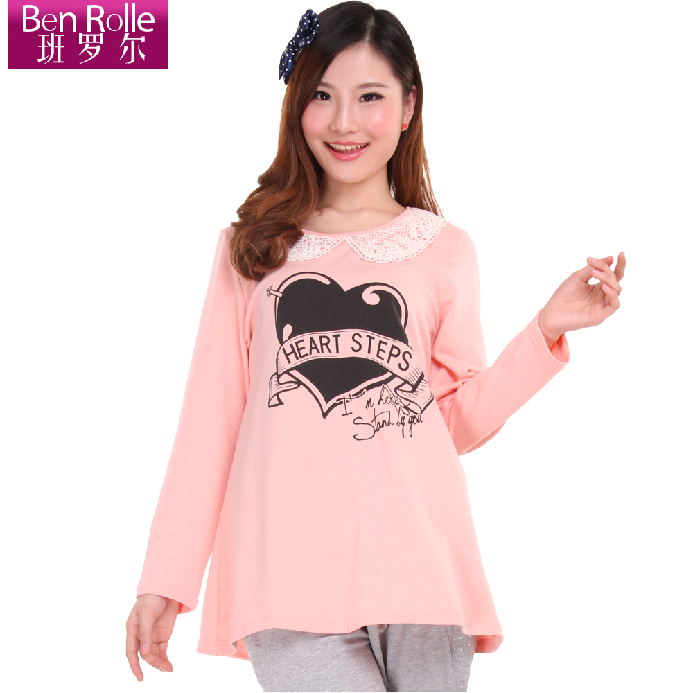 Free shipping Arrow maternity clothing maternity T-shirt spring maternity top