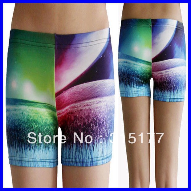 Free shipping Aurora Short Legging wholesale 10pieces/lot Mix order Tight high Shorts 2013 Women sexy pants 79153