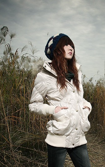 Free shipping! Autumn and winter gentlewomen hooded all-match arbitraging cotton-padded jacket