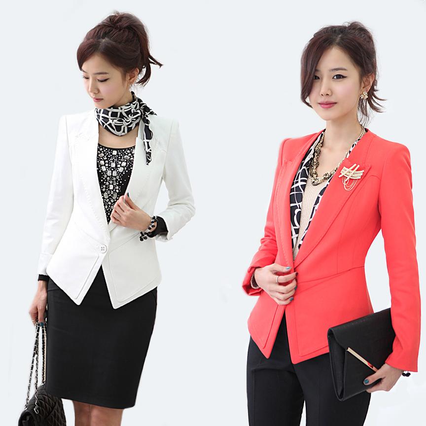 Free shipping Autumn and winter ol work wear women's fashion skirt quality slim suit blazer jacket