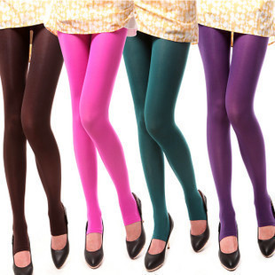 Free shipping Autumn and winter velvet 120d LANGSHA pantyhose step on the foot socks 100d 250d thickening