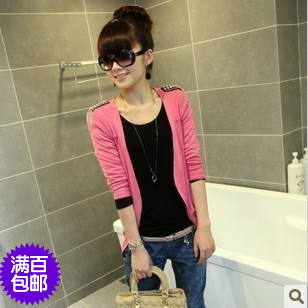 Free shipping  autumn outerwear sisters equipment women's clothes