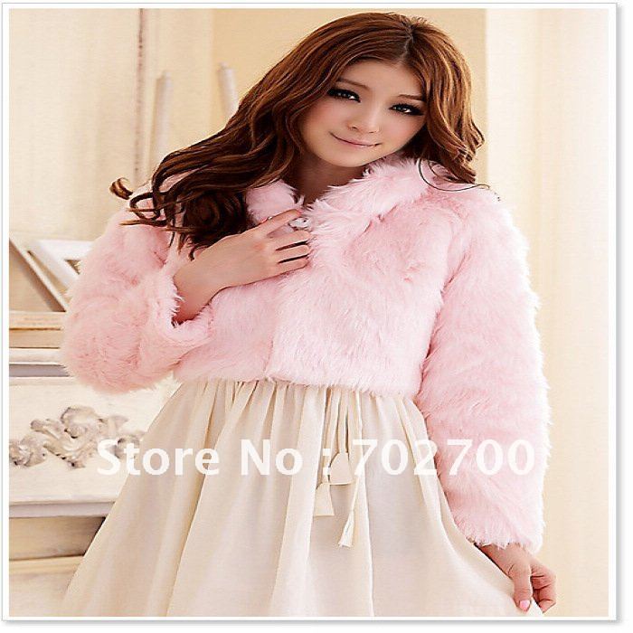 Free Shipping! Autumn & Winter Fashion Luxurious Fur Crystal Buckle Shawl Holiday Sale