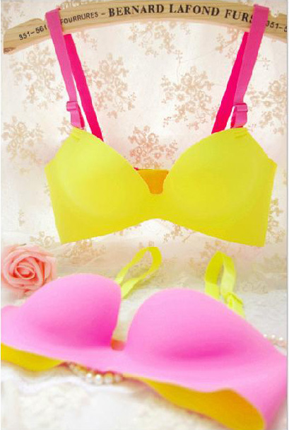 Free Shipping B1024# Massage bar one-Piece seamless bra push Up brassiere sexy bra set underwear bra sets