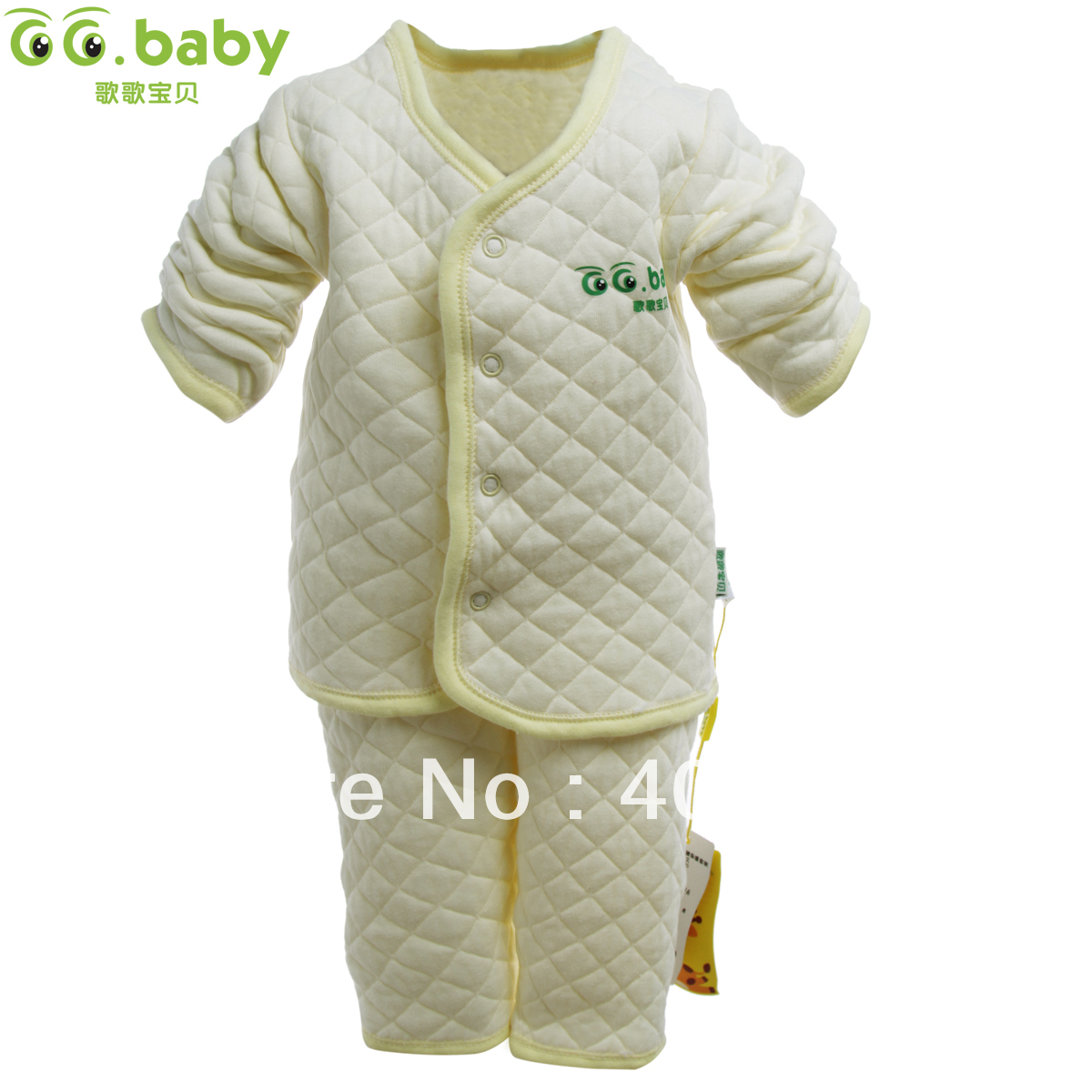 free shipping  baby thermal set baby sleepwear set