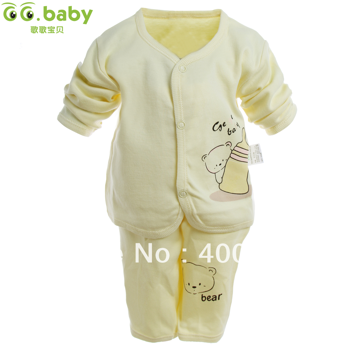 free shipping baby underwear set long johns set clothes TZ1216