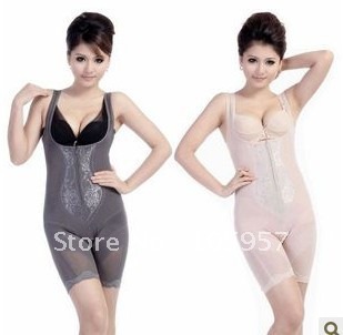 Free Shipping Bamboo breast enlargement abdomen drawing butt-lifting stovepipe superacids body shaper tight underwear