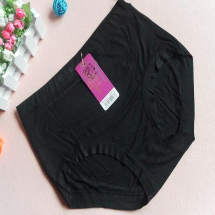 Free Shipping Bamboo Fibre Antibiotic Seamless High Waist Plus Size Women Underwear Panties