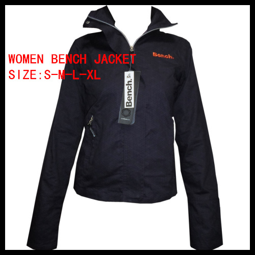 FREE SHIPPING Best quality Bench Jacket, Barbeque(BBQ) Jackets,black women bench jacket