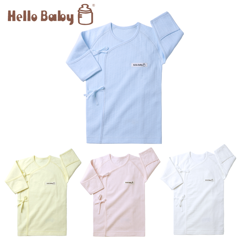 Free shipping/ boneless children's clothing / newborn baby 100% cotton underwear /robe sleepwear