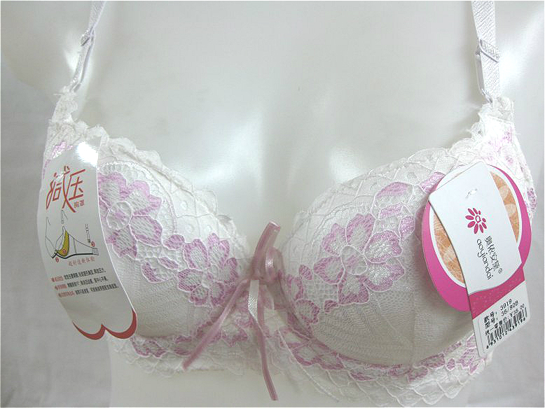 Free shipping Bra a cup fashion bra decompression push up underwear 80 85