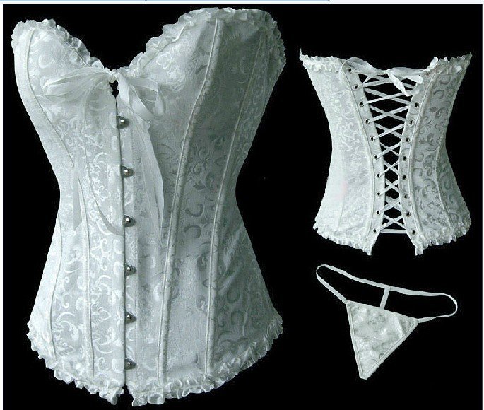 Free shipping Bride sexy peacock corset set royal vest abdomen drawing tiebelt chest slim shapewear corsets women 6 sizes