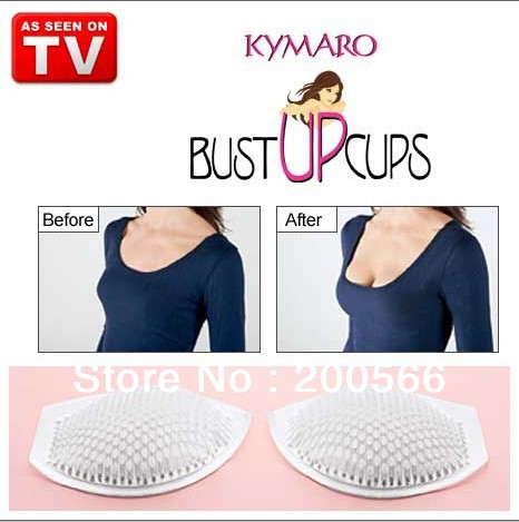 Free Shipping ! Bust Up Cups , BustUPCups bra up,silicone bra pad, bra insert ,20pcs/lot