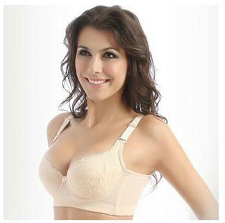 Free shipping by DHL, lady's bra, lace , push up, massage, Magnetic therapy, wholesale 10pcs/lot