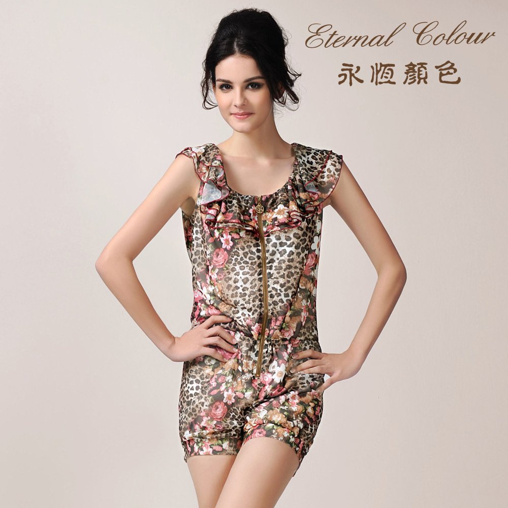 Free shipping by EMS Eternal color 2012 summer short-sleeve suit shorts e23697