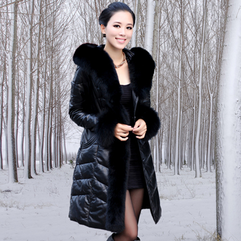 Free shipping by EMS or DHL leather and fur 2012 new type real leather sheep skin genuine leather