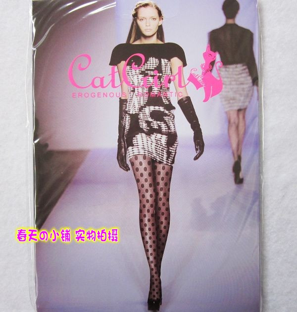 Free shipping Catgirl cat geometry t sexy women's stockings pantyhose